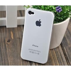 NowKin wei� Replikase Harte Crystal Air Schutzh�lle Hardcase tasche f�r Apple Iphone 4,Iphone 4s