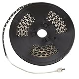 Kichler Lighting 310HYBK Task Work LED 10-Feet 24V High Output Outdoor Wet Tape Light, Black Tape wi
