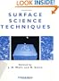 Surface Science Techniques