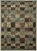 Nourison Interpretations Brown Geometric 2-Feet by 2.9-Feet Polyacrylic Area Rug