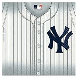 Costumes 203764 New York Yankees Baseball- Lunch Napkins