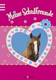 Meine Schulfreunde, Motiv Pferde, pink