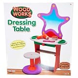 Wooden Works Wooden Dressing Table Set