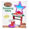 Wooden Works Wooden Dressing Table Set