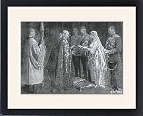 Framed Print of Wedding of Princess Mary and Viscount Lascelles, 1922