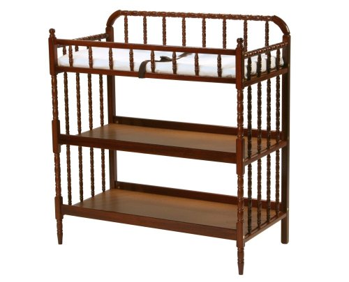 Kitchen: Jenny Lind Changing Table in Cherry Finish By Da Vinci Baby Furniture