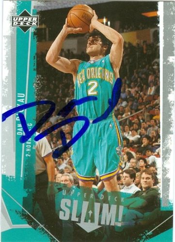 Dan Dickau Autographed/Hand Signed Basketball Card (New Orleans Hornets) 2005 Upper Deck Slam #55