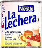 La Lechera, La Lechera Condensed Milk Sweet, 14-Ounce (24 Pack)