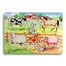 Animal Touch & See Wooden Jigsaw Puzzle