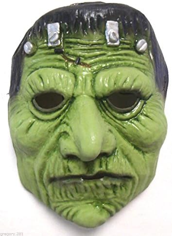 Halloween Green Frankenstein Zombie Monster Mask