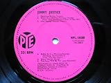 Justice, Jimmy Jimmy Justice LP Pye NPL18080 EX 1962 RECORD ONLY - sleeve is missing