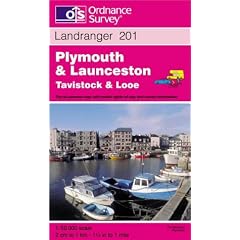 Plymouth and Launceston, Tavistock and Looe (Landranger Maps)