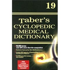 Tabers Cyclopedic Medical Dictionary