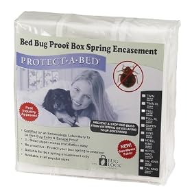Bed Bug Proof Box Spring Encasement by Protect-A-Bed, Queen Size