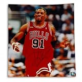 Dennis Rodman Autographed/Hand Signed Chicago Bulls 16x20 Photo