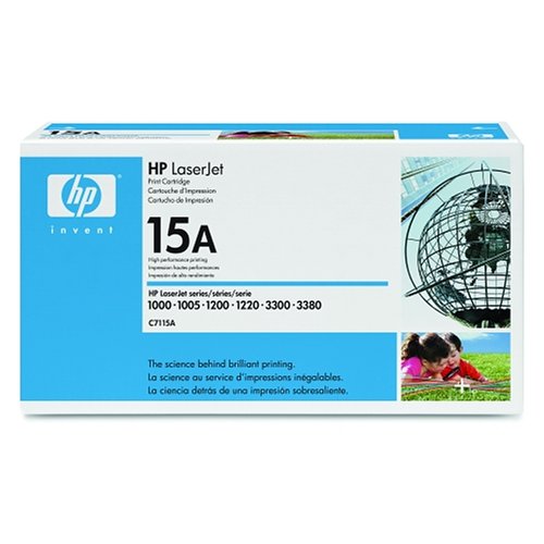 Electronics: HP Ultraprecise Toner Cartridge for LaserJet 1000, 1200, 1220, and 3300  C7115A 
