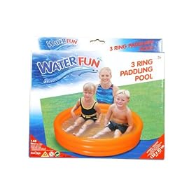 Water Fun - 3 Ring Paddling Pool