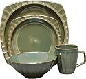 Society 16-pc. Dinnerware Set - Avocado