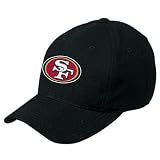Reebok San Francisco 49ers Black Basic Logo Wool Blend Adjustable Hat