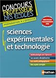 Sciences expérimentales et technologie