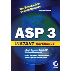 ASP 3 Instant Reference