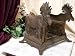 CAST IRON MOOSE BOOT SCRAPER FOR CABIN OR LODGE