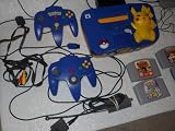 Nintendo 64 System - Video Game Console - Pikachu Bundle