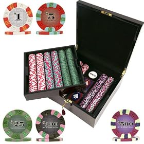 750 Chip NexGenT PRO Classic Series Poker Set – Wood Case (fls)