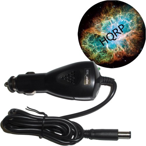 HQRP Car Charger / 12V DC Adapter for HP Mini 2140 / 5101 Netbook / Subnotebook plus HQRP Coaster