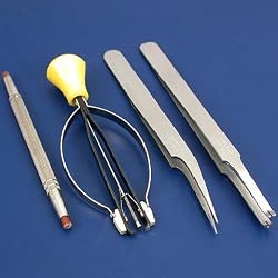 4 Pocket Watch Hand Remover Presser Repair Tool New