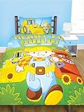 Bob the Builder 'Build' Duvet Cover and Pillowcase Bedding