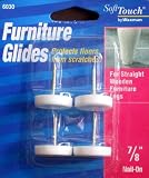 Soft Touch Furniture Glides Protects Floors from Scratches
