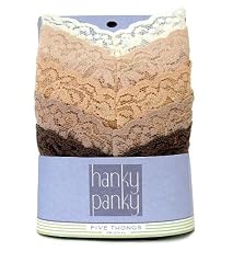 Hanky Panky Original Signature Lace Thong 5-Pack Panty