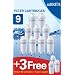 Brita Classic 9 + 3 Free Water Filter Cartridges