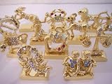 Metal & Gem Zodiac Figurine Set 51R2jmvr8SL. SL160 Metal & Gem Zodiac Figurine Set