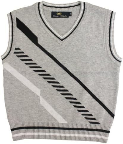 Viero Richi Boys V-neck Sleeveless Sweater Vest - Sizes 2-16