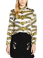Versace Camisa Mujer (Blanco / Dorado)