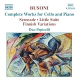 Busoni: Complete Works for Cello and Piano