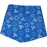 Medium Hanukkah and Snowflake Dog Bandanna