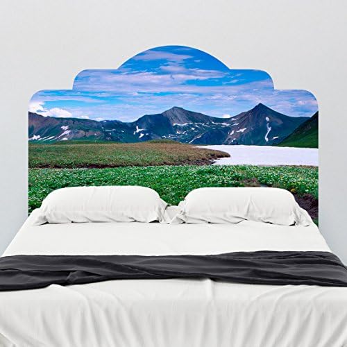Paul Moore's Marsh Marigolds, CO Headboard Wall Decal- full/queen