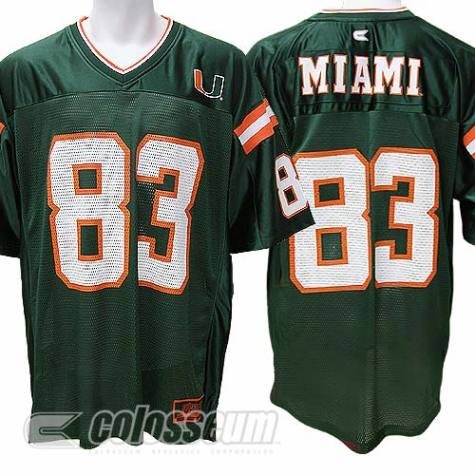 Buy Men`s Miami Hurricanes Showdown Football Jersey