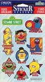 Sesame Street Characters Scrapbook Stickers