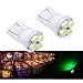 PA 25PCS #555 T10 4SMD LED Pinball Machine Light Bulb Green-6.3V