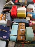 Luggage Rack - 18H x 14W - Peel and Stick Wall Decal by Wallmonkeys