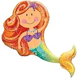 Merry Mermaid 38" Giant Foil Balloon