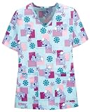 Care Bears Snowday Scrub Top
