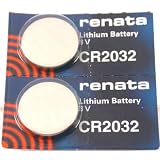 FOSSIL Watches:CR2032 Renata Watch Batteries 2Pcs