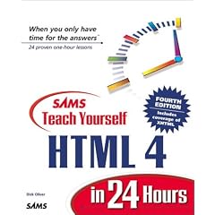 Sams Teach Yourself HTML 4 in 24 Hours