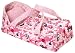 Corolle X0503 - Tragetasche für 36-42 cm Puppen, rosa mit Blumen