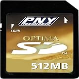 PNY P-SDA512-RF 512 MB 60X Optima Secure Digital Memory Card